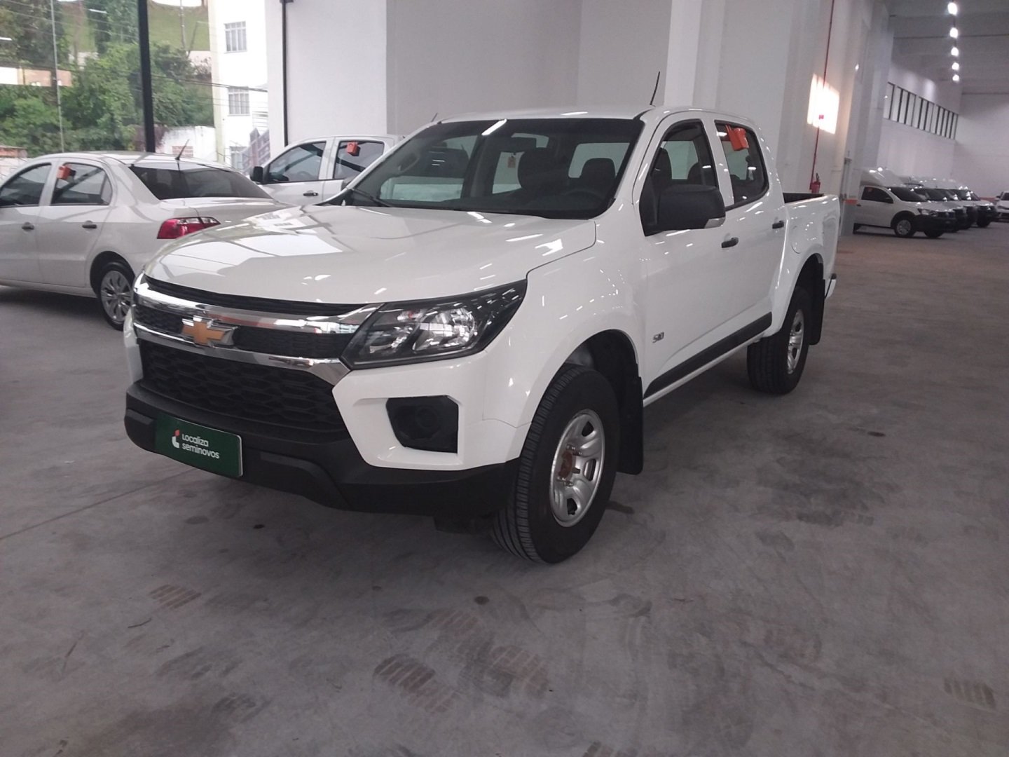 Chevrolet S10 Pick-Up LS 2.8 TDI 4x4 CD Dies. Mec. na cor Branco em Jaraguá do Sul / SC - 1000322