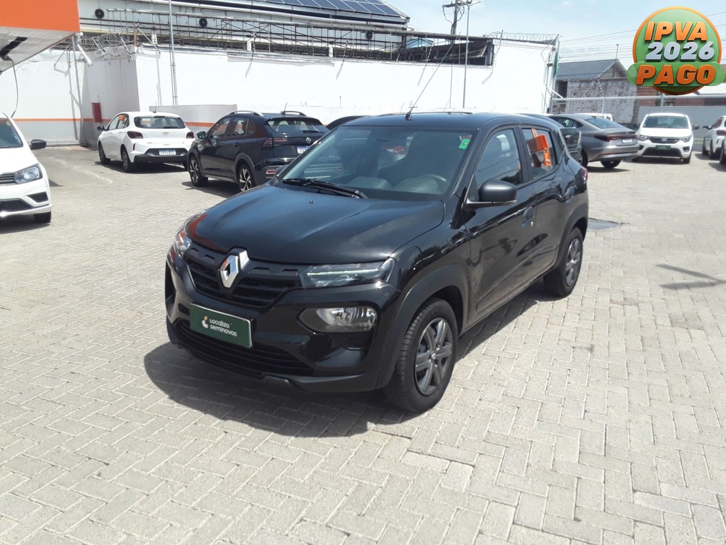 Renault Kwid Zen 1.0 Flex 12V 5p Mec. na cor Preto no Canoas / RS - 1000859