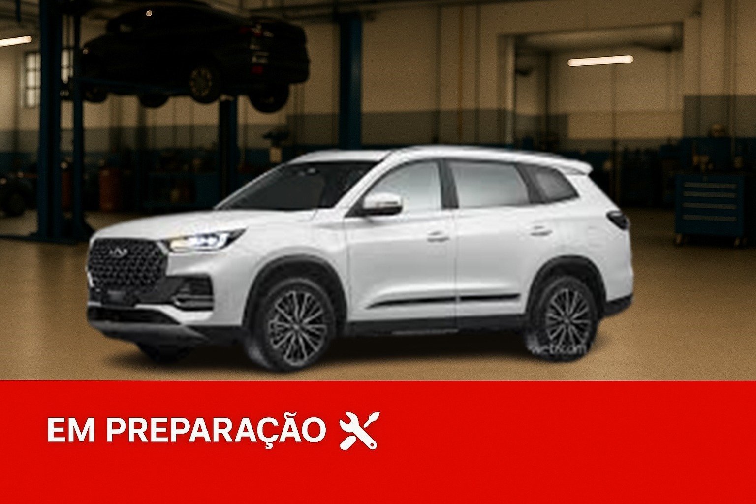 Caoa Chery Tiggo 8 TXS 1.6 16V TGDi Aut. na cor Branco em São José / SC - 1001041