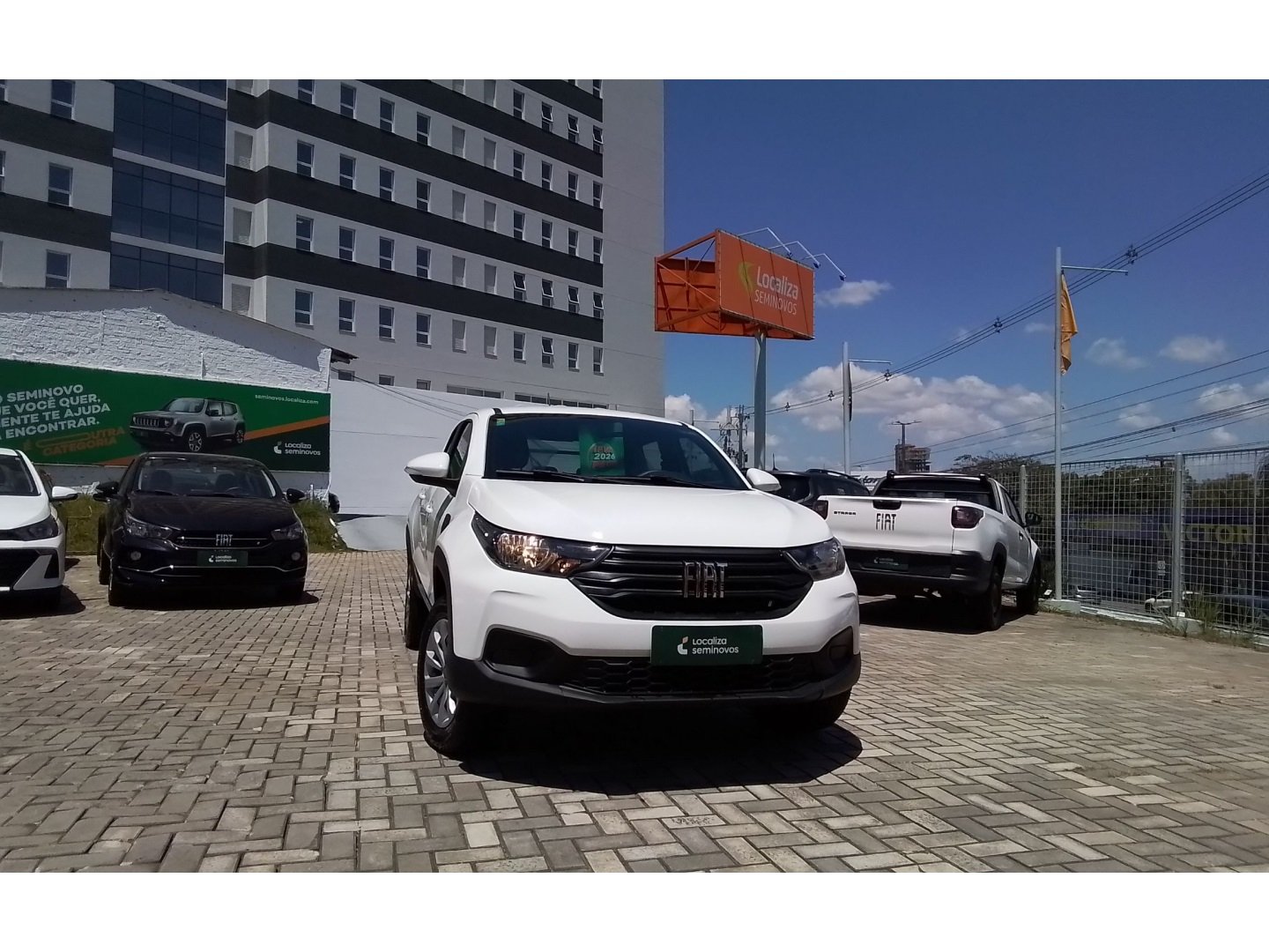 Fiat Strada Freedom 1.3 Flex 8V CD na cor Branco em Ponta Grossa / PR - 1001128