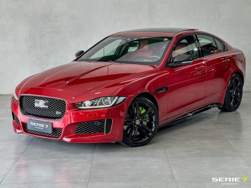Jaguar XE 3.0 Supercharged S 380cv Aut. na cor Vermelho em Curitiba / PR - 10012