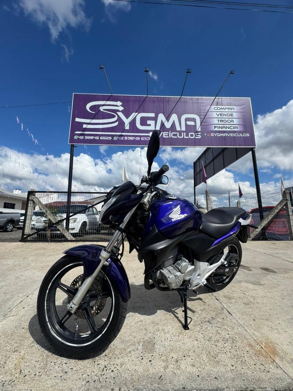 Honda CB 300R/ 300R FLEX  na cor Azul em São Mateus do Sul / PR - 1001241