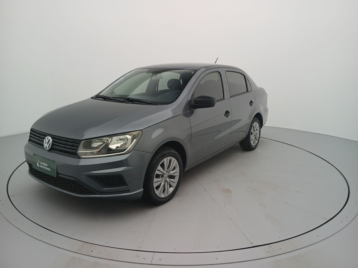 Volkswagen Voyage 1.0 Flex 12V 4p na cor Cinza em Cascavel / PR - 1001401