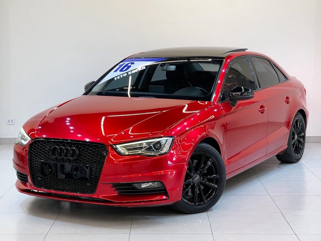 Audi A3 Sportback 1.8 16V TFSI S-tronic 5p na cor Preto em Colombo / PR - 1001448