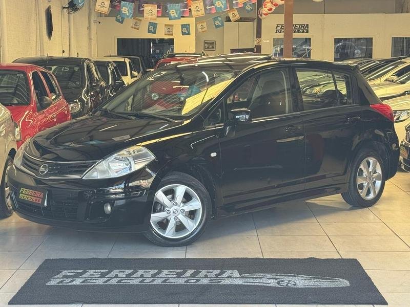 Nissan TIIDA SL 1.8/1.8 Flex 16V Aut. na cor Preto no Porto Alegre / RS - 1001960