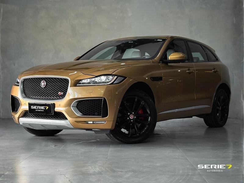 Jaguar F-Pace 3.0 S 380cv Aut. na cor Amarelo em Curitiba / PR - 10020