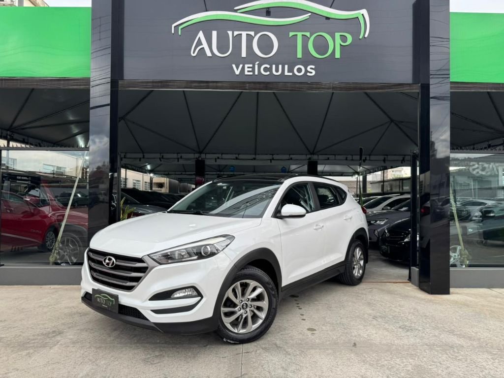 Hyundai Tucson GL 1.6 Turbo 16V Aut. na cor Branco em Palhoça / SC - 1002443