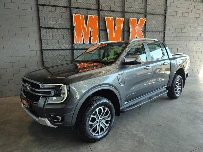 Ford Ranger Limited 3.0 V6 4x4 CD TB Die. Aut na cor Cinza em Blumenau / SC - 1002514