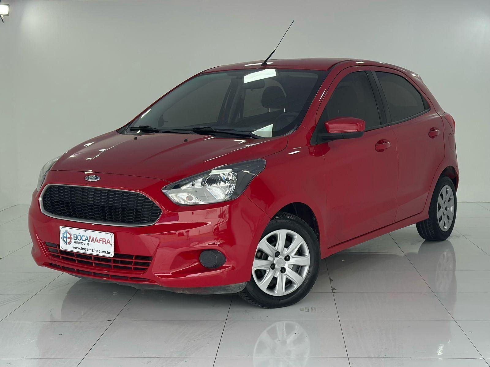 Ford Ka 1.0 8V/1.0 8V ST Flex 3p na cor Vermelho em Brusque / SC - 1002693