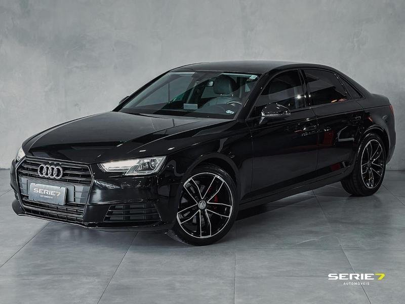 Audi A4 Attraction 2.0 TFSI 190cv S tronic na cor Preto em Curitiba / PR - 10027