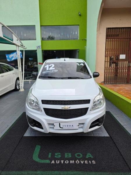 Chevrolet Montana LS 1.4 ECONOFLEX 8V 2p na cor Branco em Londrina / PR - 1002823