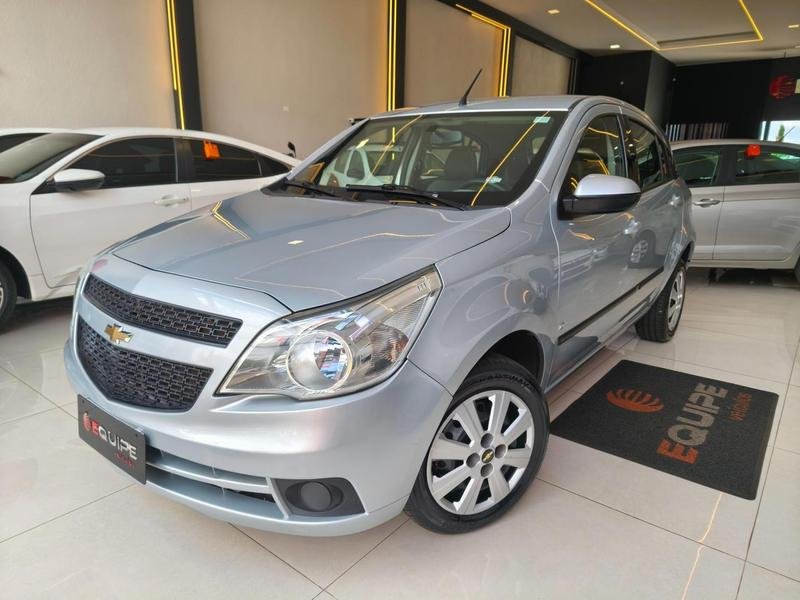 Chevrolet Agile LT 1.4 MPFI 8V FlexPower 5p na cor Prata em Maringá / PR - 1002902