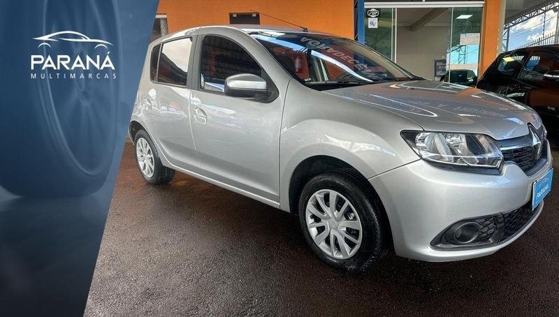 Renault Sandero Expression Hi-Flex 1.0 16V 5p na cor Prata em Colombo / PR - 1002944