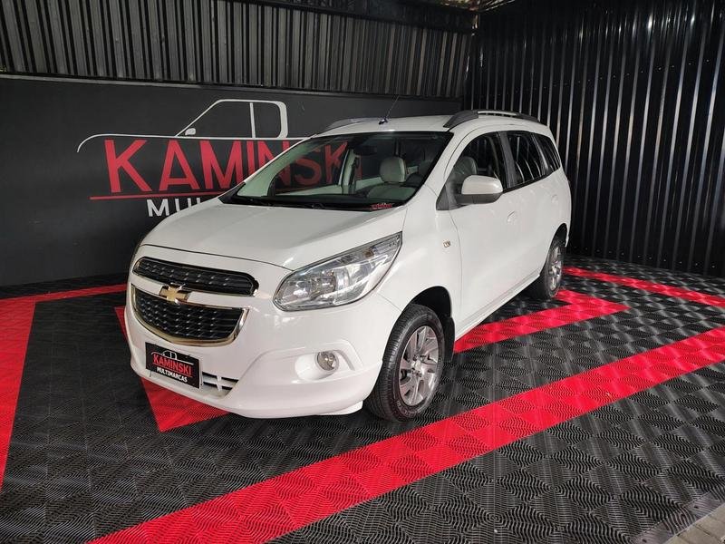 Chevrolet Spin LTZ 1.8 8V Econo.Flex 5p Aut. na cor Branco em Campo Largo / PR - 1003035