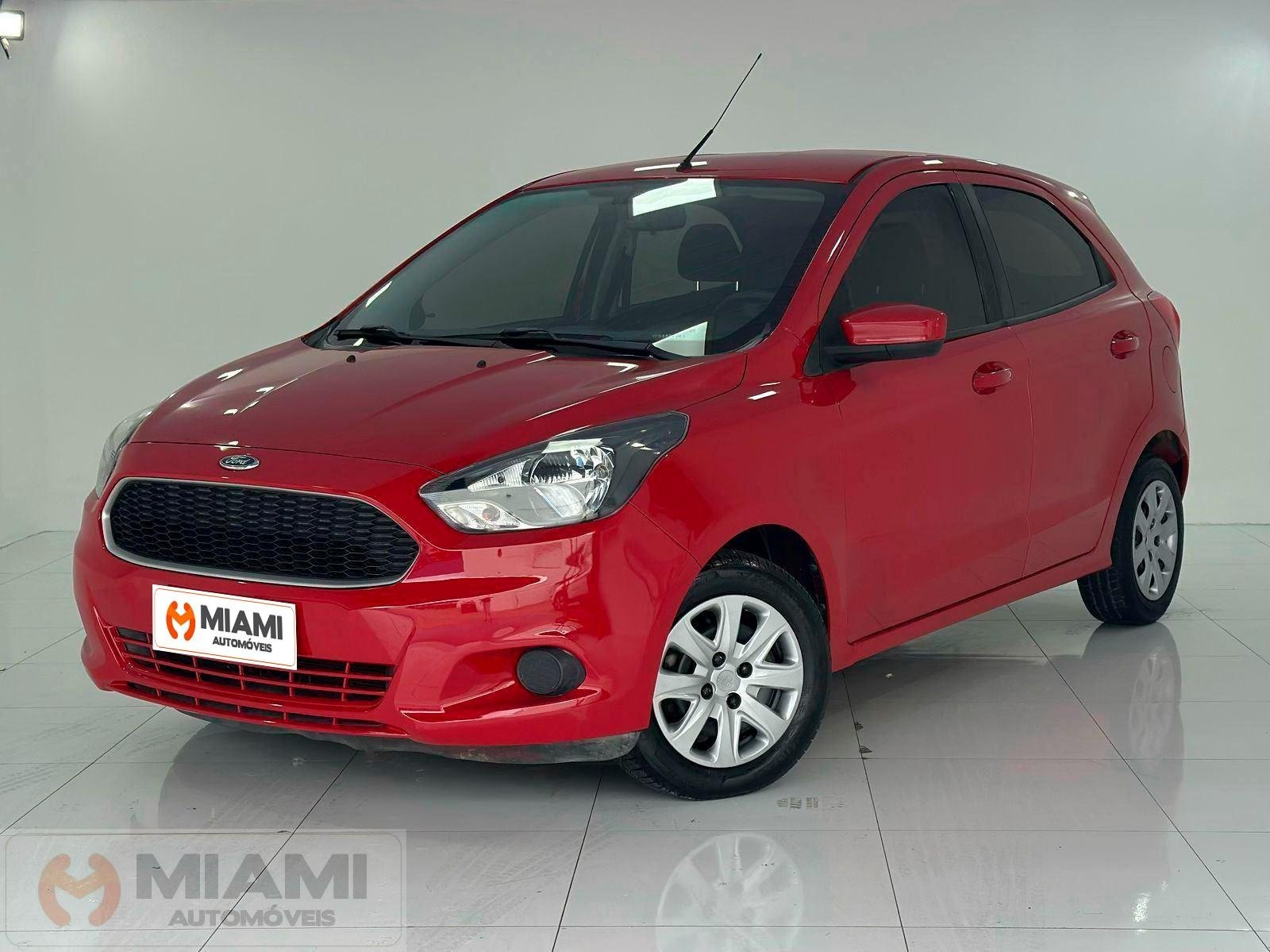 Ford Ka 1.0 8V/1.0 8V ST Flex 3p na cor Vermelho em Brusque / SC - 1003081