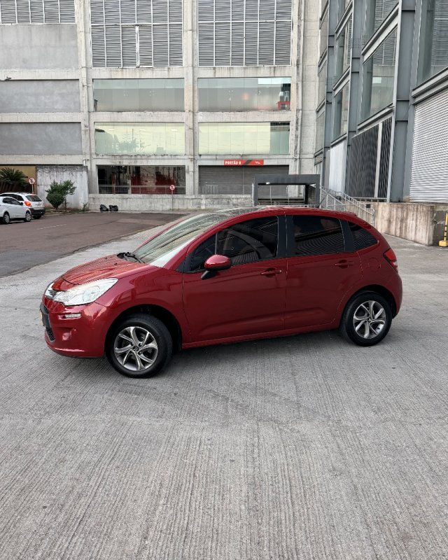Citroën C3 Tendance 1.5 Flex 8V 5p Mec. na cor Vermelho em Curitiba / PR - 1003336