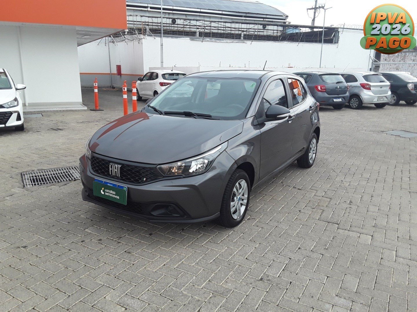 Fiat Argo 1.0 6V Flex na cor Prata no Canoas / RS - 1003546