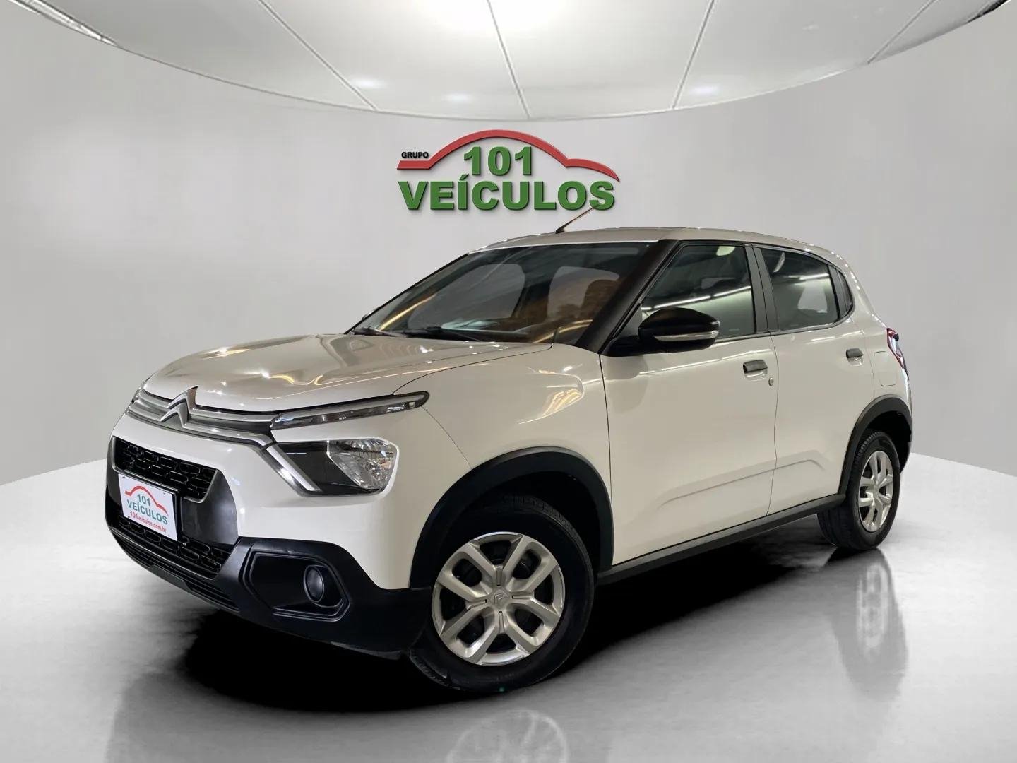 Citroën C3 Live Pack 1.0 Flex 6V 5p Mec. na cor Branco em São José / SC - 1004176