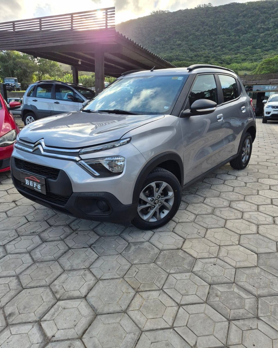 Citroën C3 Feel 1.0 Flex 6V 5p Mec. na cor Prata no Osório / RS - 1004255
