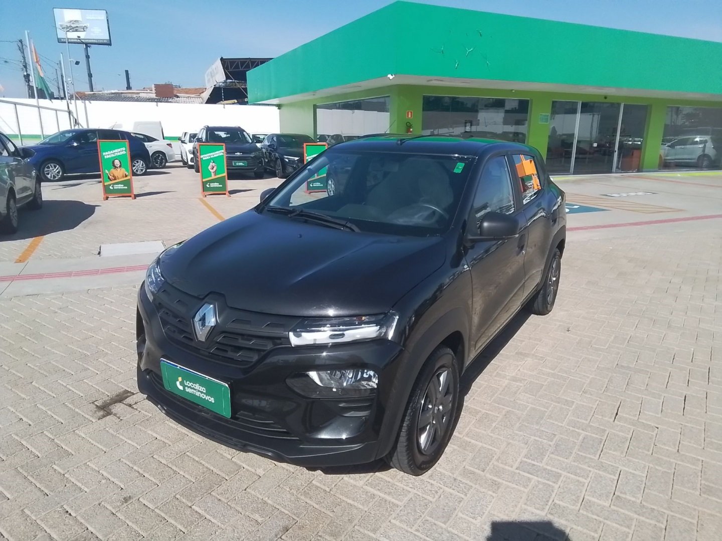 Renault Kwid Zen 1.0 Flex 12V 5p Mec. na cor Preto no São Leopoldo / RS - 1004271