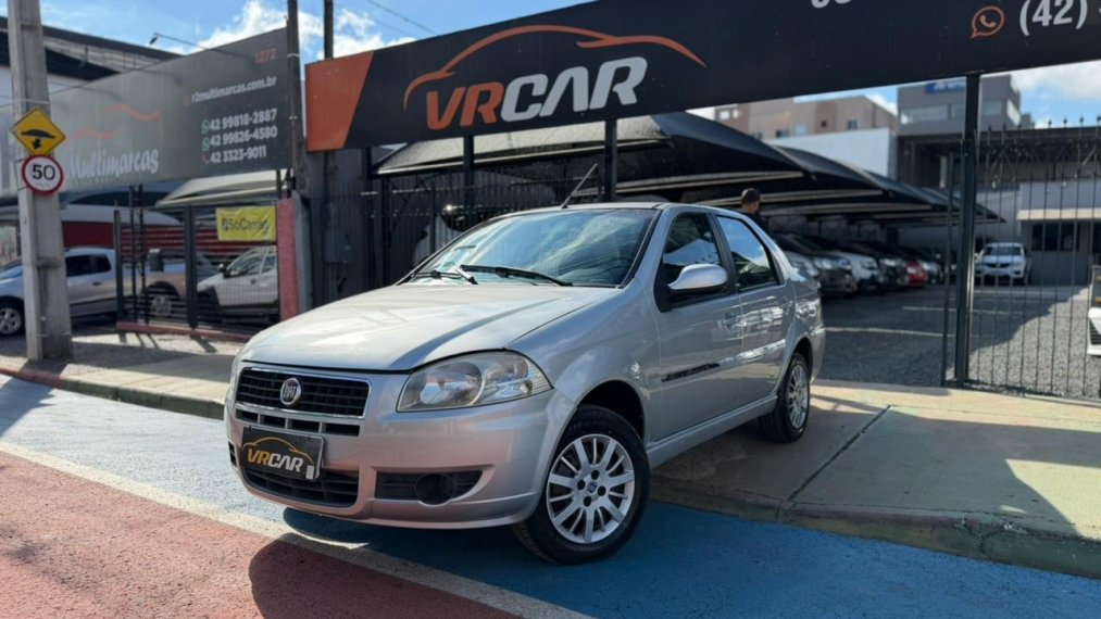 Fiat Siena EL 1.0 mpi Fire Flex 8V 4p na cor Prata em Ponta Grossa / PR - 1004389