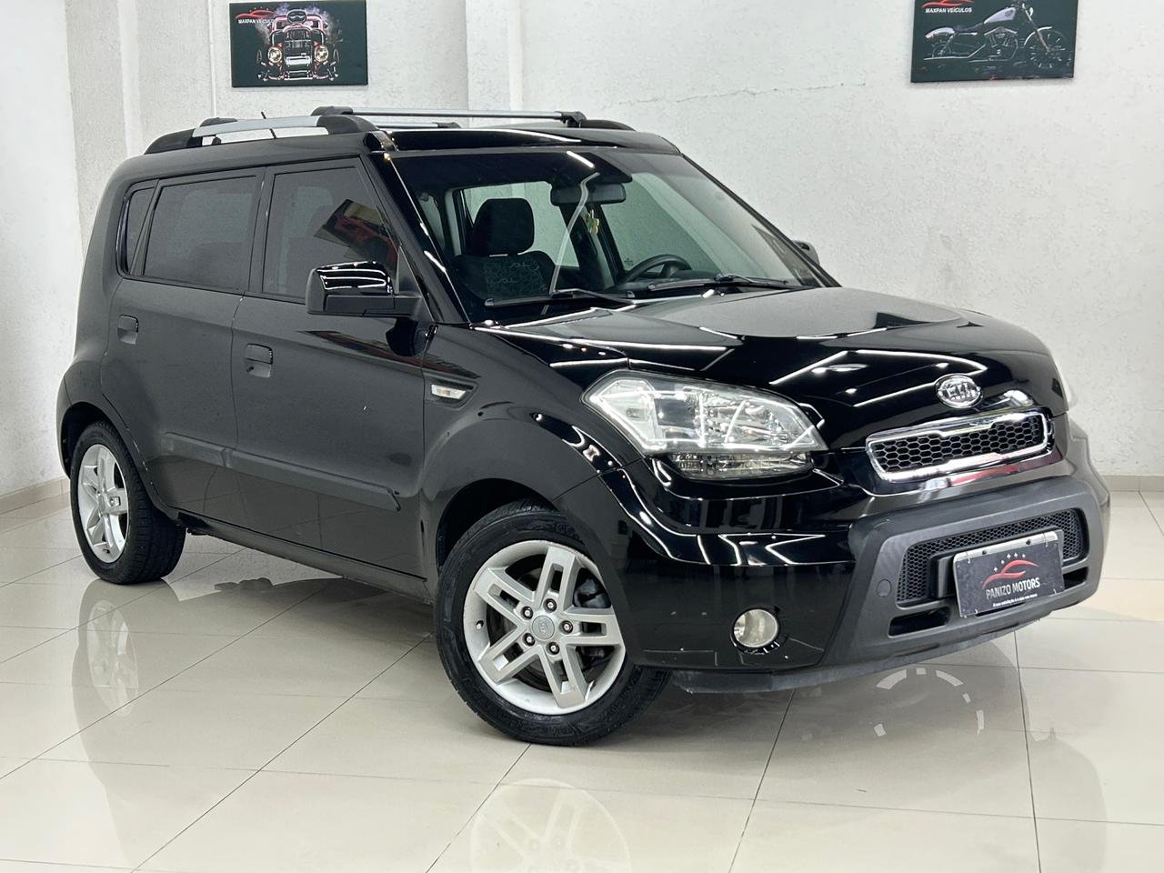 Kia SOUL 1.6/ 1.6 16V FLEX Mec. na cor Preto em Curitiba / PR - 1004726
