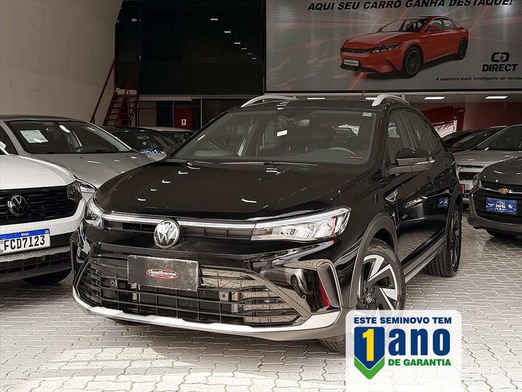 Volkswagen Nivus Highline 1.0 200 TSI Flex Aut. na cor Preto em Campinas / SP - 1004817