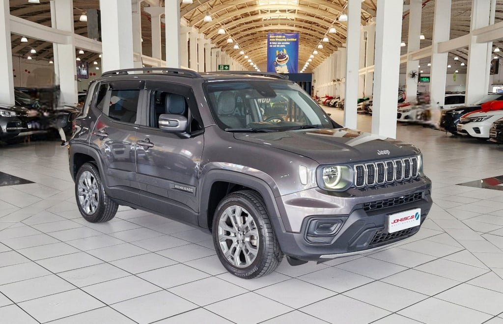 Jeep Renegade Long. T270 1.3 TB 4x2 Flex Aut. na cor Cinza em Curitiba / PR - 1004974