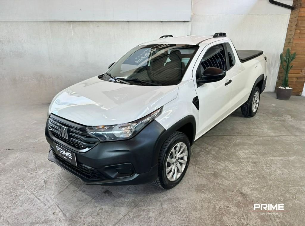 Fiat Strada Endurance 1.4 Flex 8V CS Plus na cor Branco em São José / SC - 1004977
