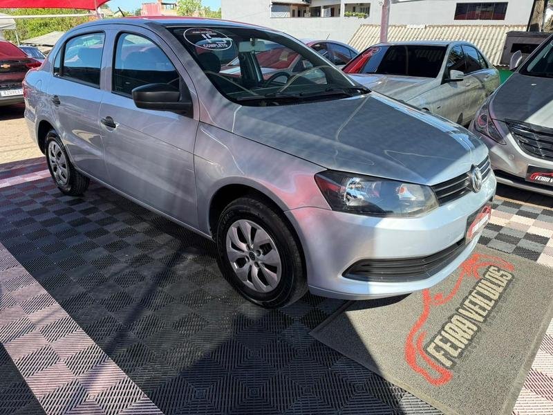 Volkswagen Voyage Trendline 1.0 T.Flex 8V 4p na cor Prata no Viamão / RS - 1005293