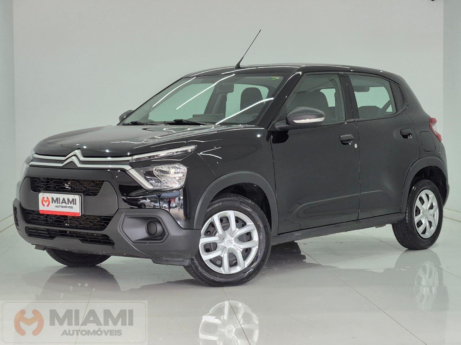 Citroën C3 Live Pack 1.0 Flex 6V 5p Mec. na cor Preto em Brusque / SC - 1005448