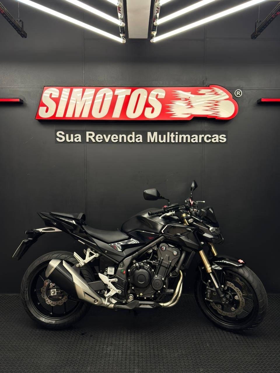 Honda CB 500F  na cor Cinza em Florianópolis / SC - 1005460
