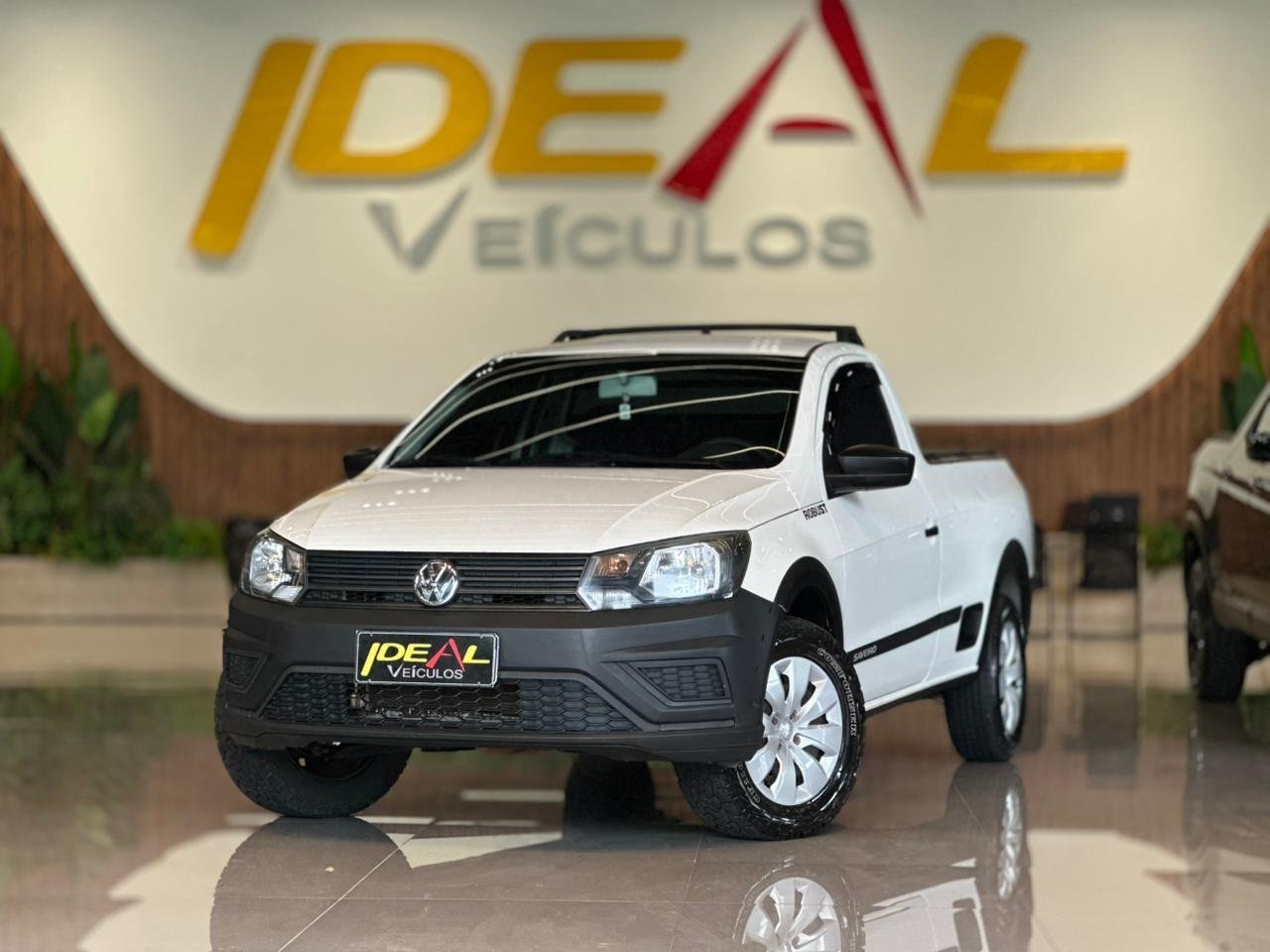 Volkswagen Saveiro Robust 1.6 Total Flex 8V na cor Branco em Xanxerê / SC - 1005524