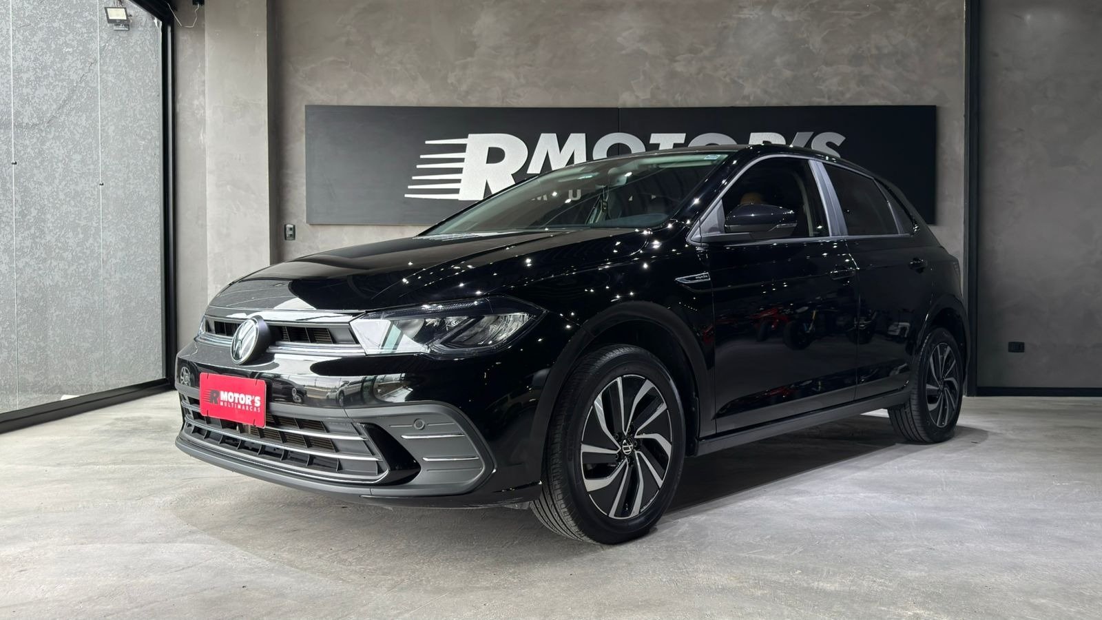 Volkswagen Polo Highline TSI 1.0 Flex 12V Aut. na cor Preto em Colombo / PR - 1005554