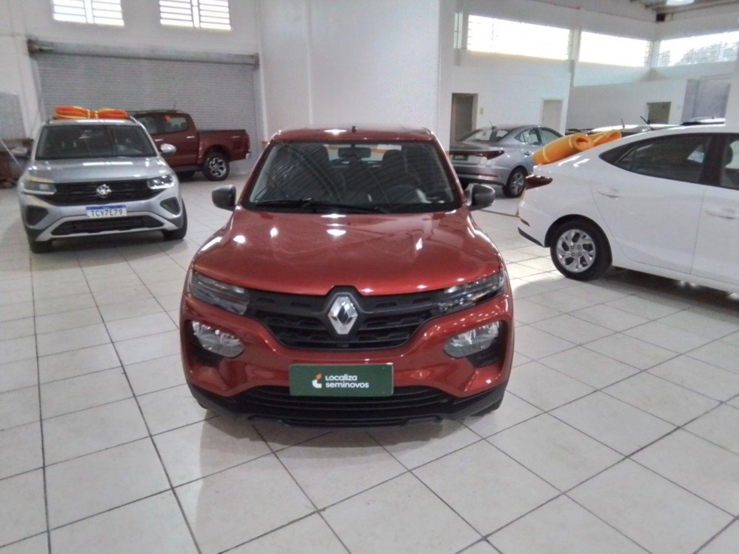 Renault Kwid Zen 1.0 Flex 12V 5p Mec. na cor Vermelho no Santa Maria / RS - 1005852