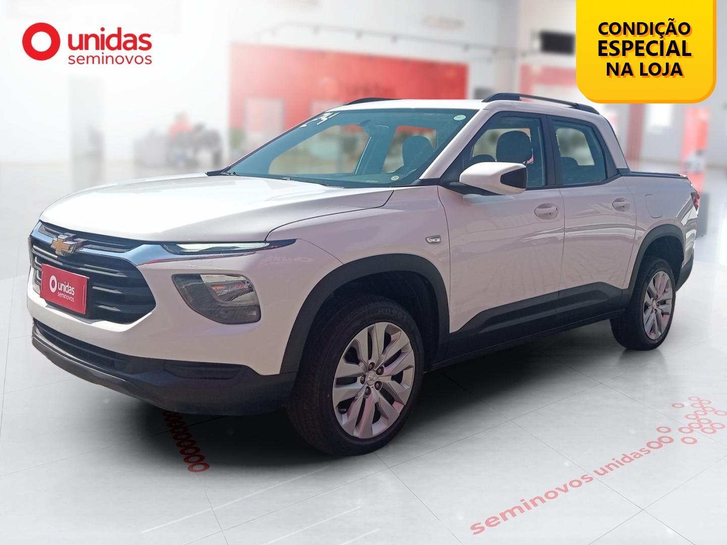 Chevrolet Montana LT 1.2 Turbo Flex 12V 4p Mec. na cor Branco em Joinville / SC - 1005925