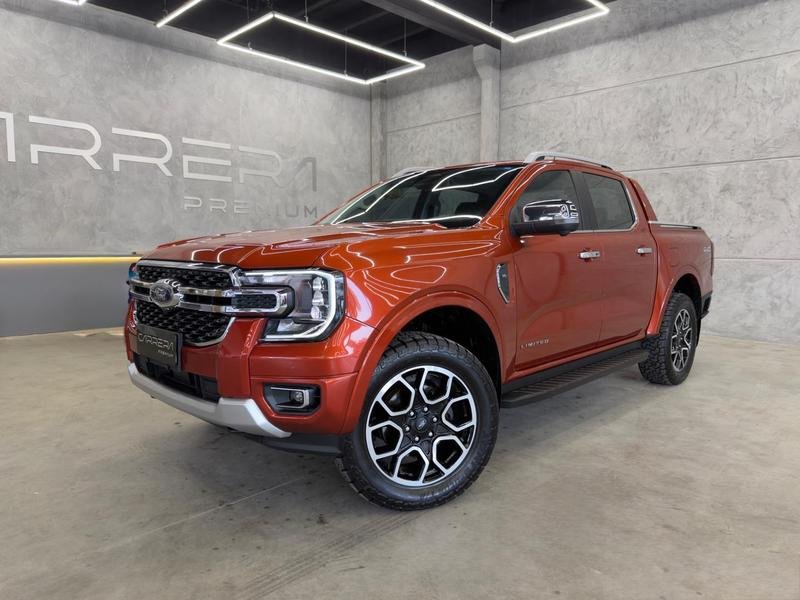 Ford Ranger Limited+ 3.0 V6 4x4 CD TB Die Aut na cor Laranja no Porto Alegre / RS - 1006032