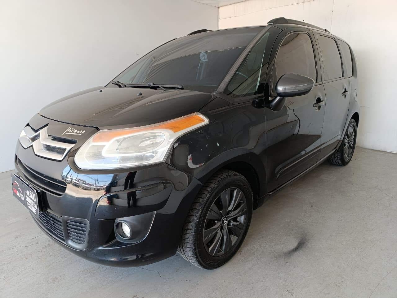 Citroën C3 Picasso Exclusive 1.6 Flex 16V 5p Mec na cor Preto no Porto Alegre / RS - 1006715
