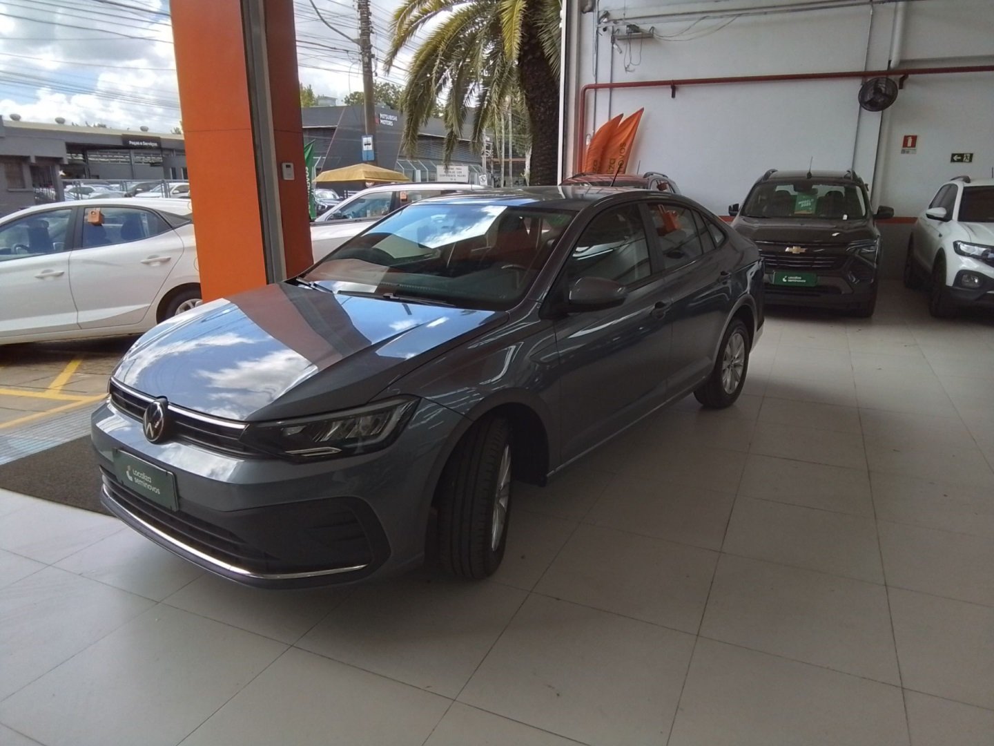 Volkswagen Virtus TSI 1.0 Flex 12V 4p Aut. na cor Cinza no São Leopoldo / RS - 1006803