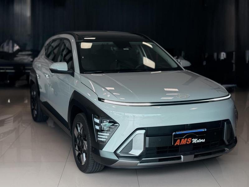 Hyundai Kona EV (Elétrico) na cor Cinza em Curitiba / PR - 1007074