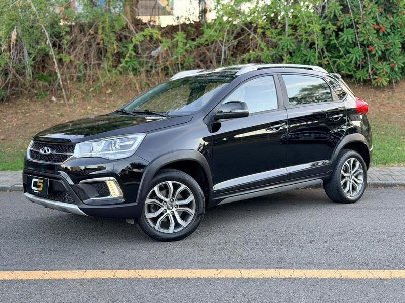 Caoa Chery Tiggo 2 ACT 1.5 16V Flex Aut.5p na cor Preto em Curitiba / PR - 1007145