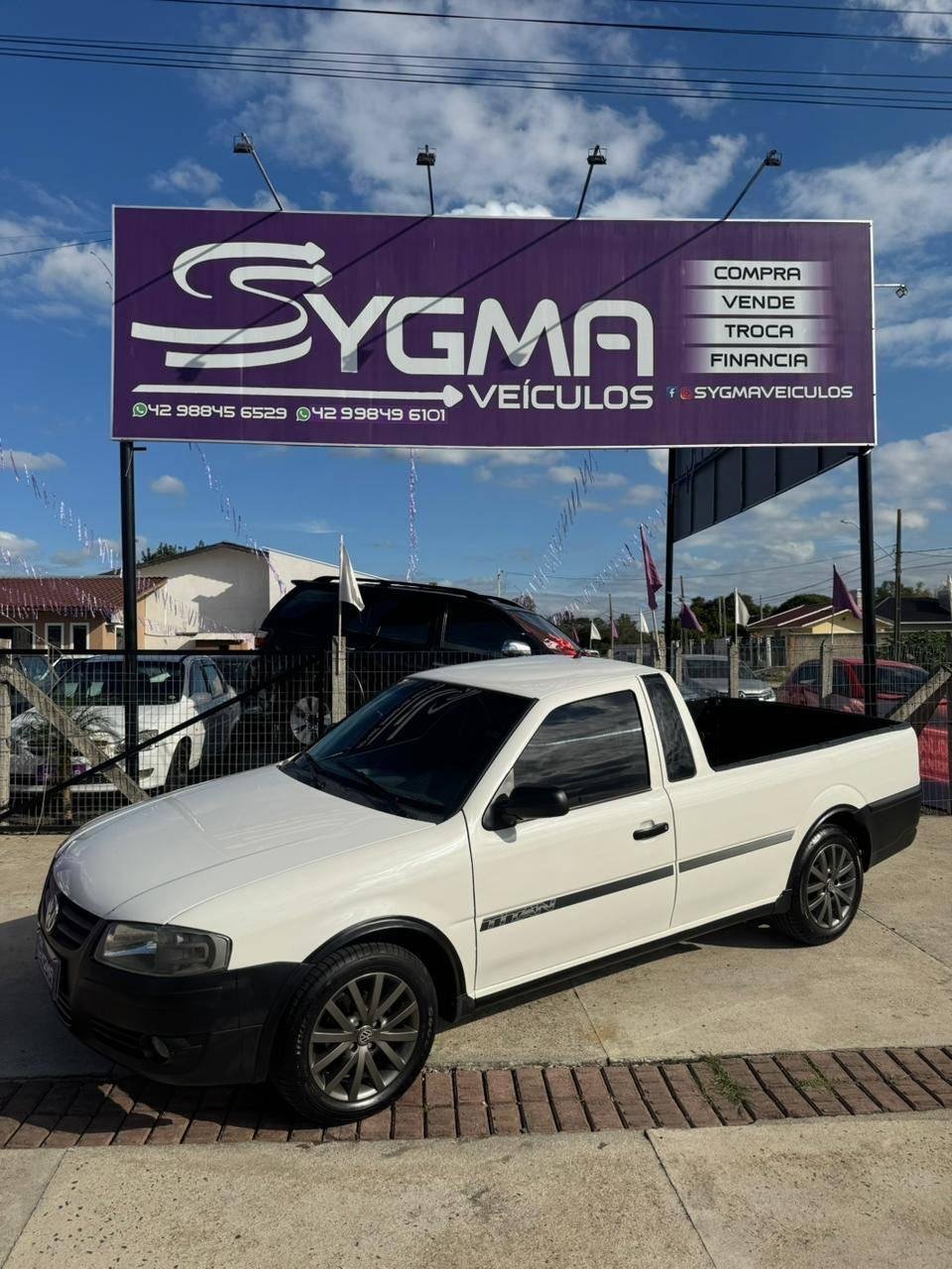 Volkswagen Saveiro TITAN 1.6 Mi Total Flex 2p na cor Branco em São Mateus do Sul / PR - 1007152