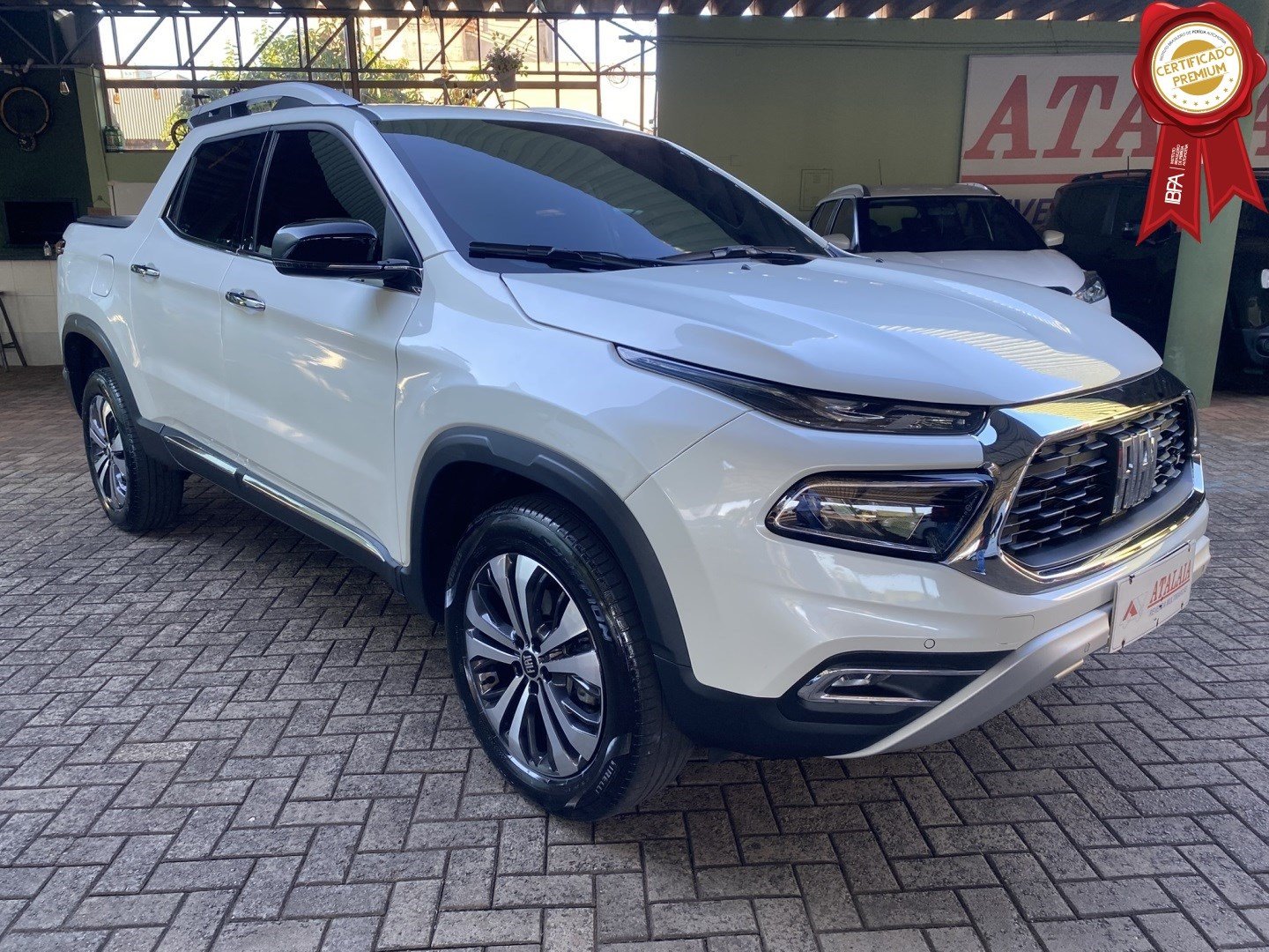 Fiat Toro Volcano 1.3 T270 4x2 Flex Aut. na cor Branco em Toledo / PR - 1007169