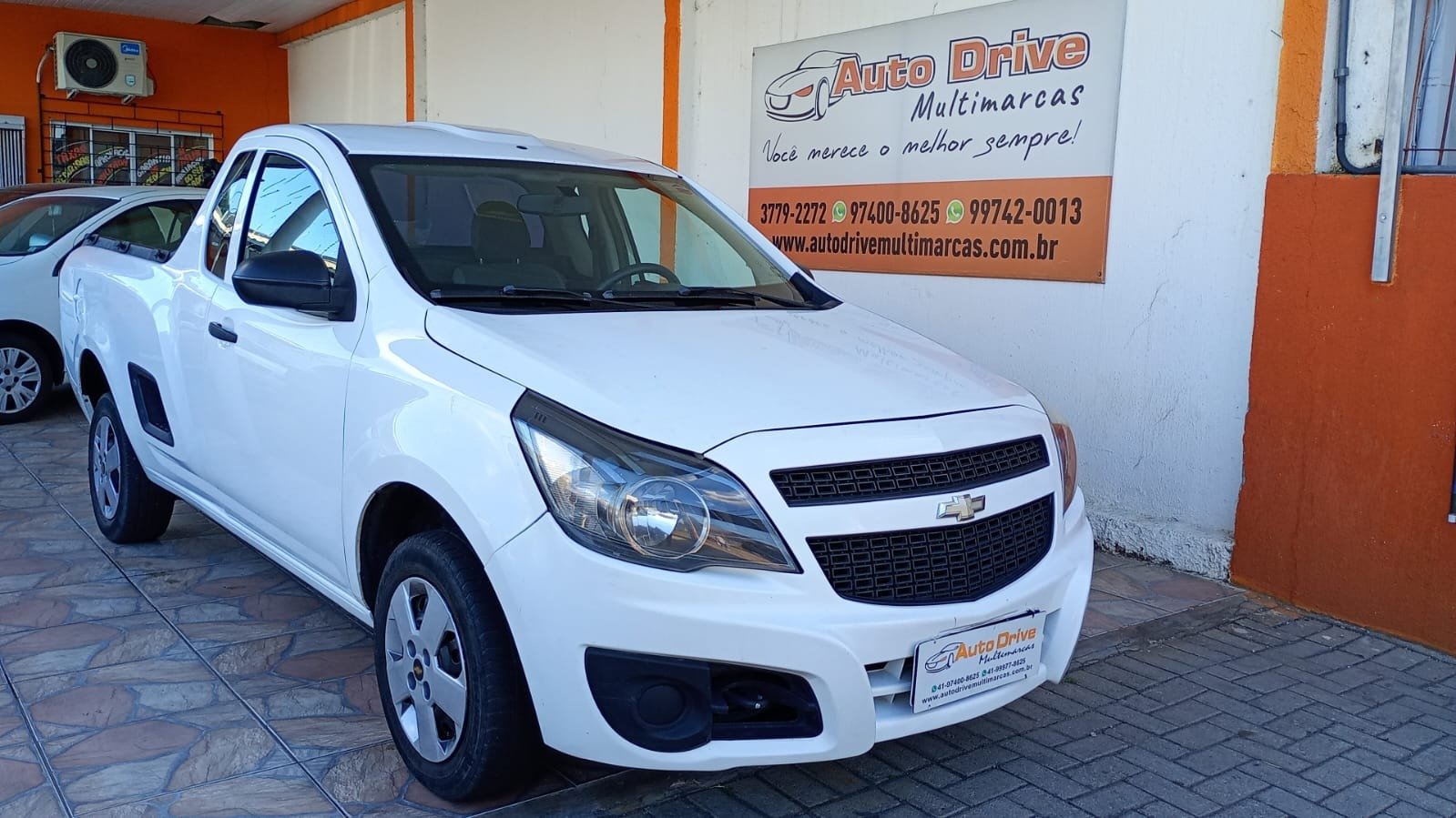 Chevrolet Montana LS 1.4 ECONOFLEX 8V 2p na cor Branco em Curitiba / PR - 1007374