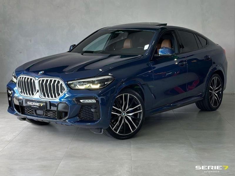 BMW X6 XDRIVE 40i M Sport 3.0 Bi-Turbo na cor Azul em Curitiba / PR - 10074