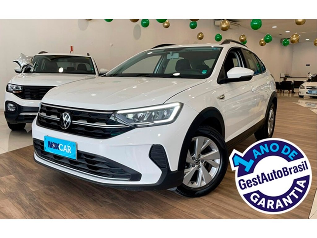 Volkswagen Nivus Comfortline 1.0 200 TSI Flex Aut. na cor Branco em Florianópolis / SC - 1007535