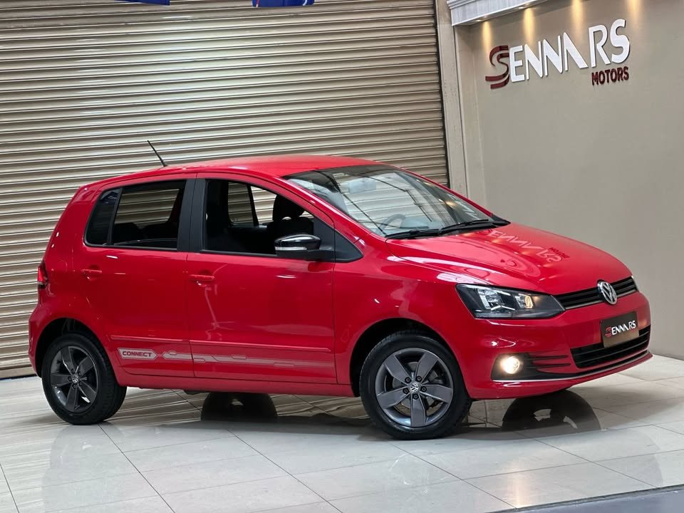 Volkswagen Fox Connect 1.6 Flex 8V 5p na cor Vermelho no Cachoeirinha / RS - 1007563