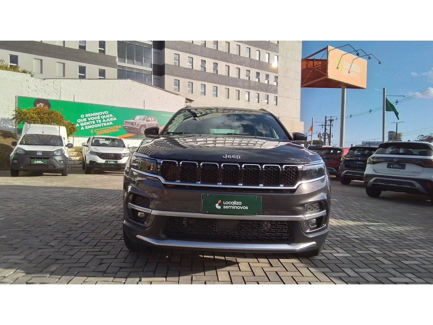 Jeep Compass LIMITED T270 1.3 TB 4x2 Flex Aut na cor Cinza em Ponta Grossa / PR - 1007928