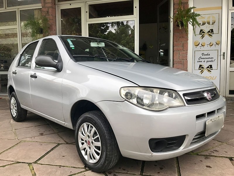 Fiat Palio 1.0 ECONOMY Fire Flex 8V 2p na cor Prata no Porto Alegre / RS - 1008056