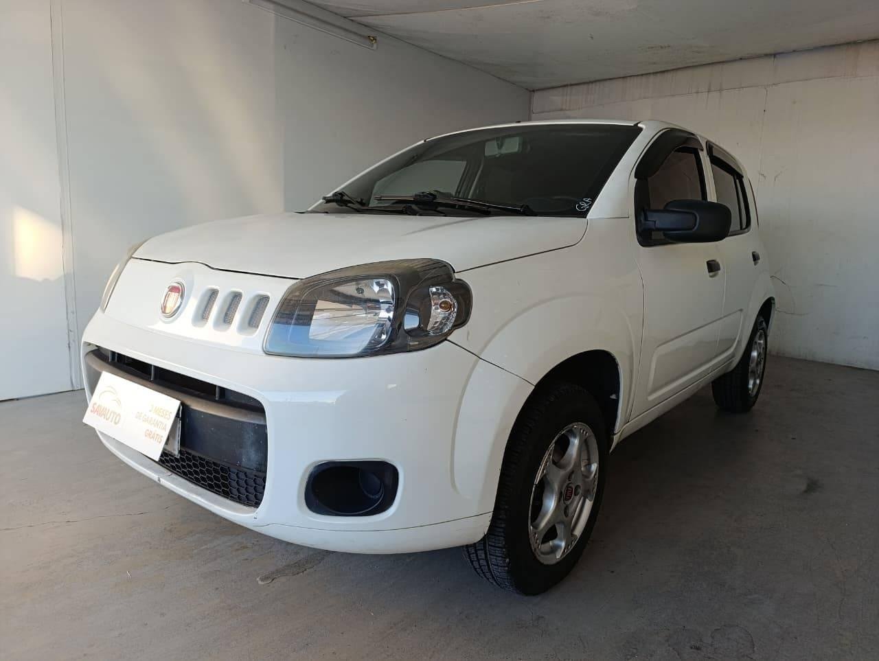 Fiat Uno VIVACE/RUA 1.0 EVO Fire Flex 8V 5p na cor Branco no Porto Alegre / RS - 1008111